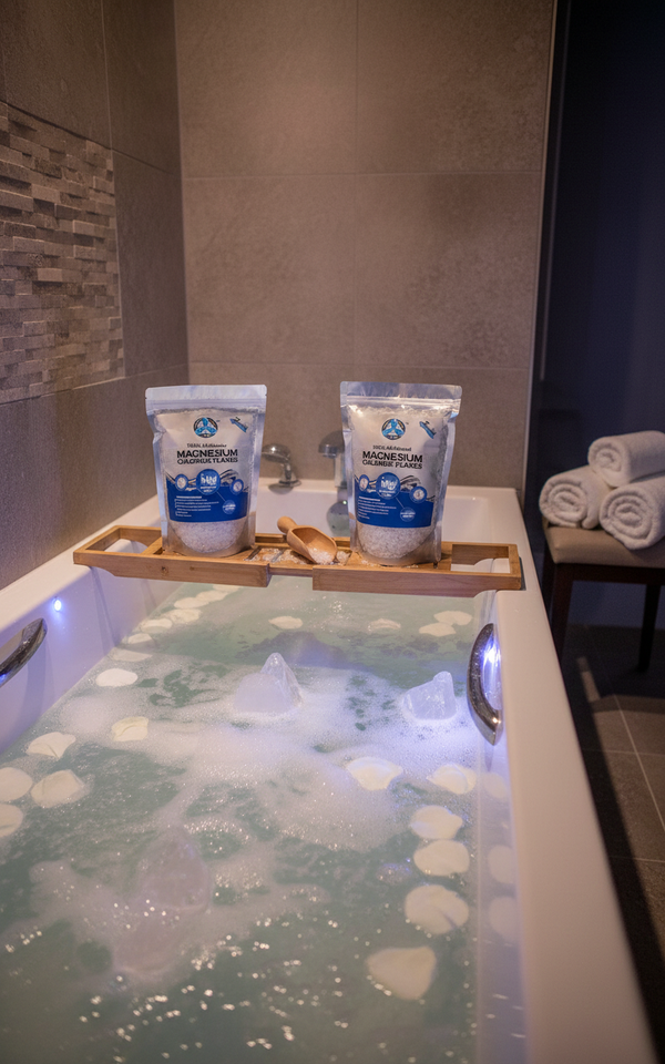 Pure Magnesium Relaxation Flakes